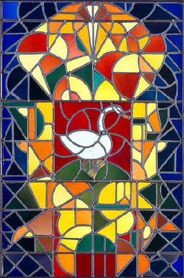 Theo van Doesburg Stained-glass Composition I. Germany oil painting art